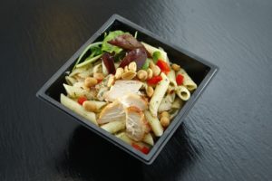 Meal salad with chicken